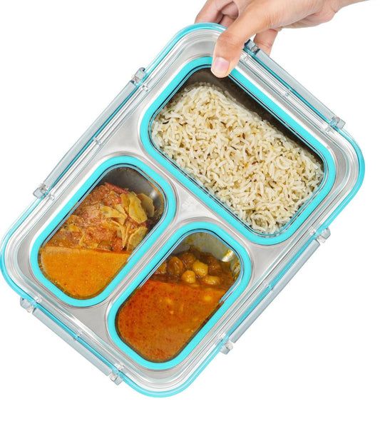 Leakproof Stainless Steel Bento Lunch Box for Teens and Adults