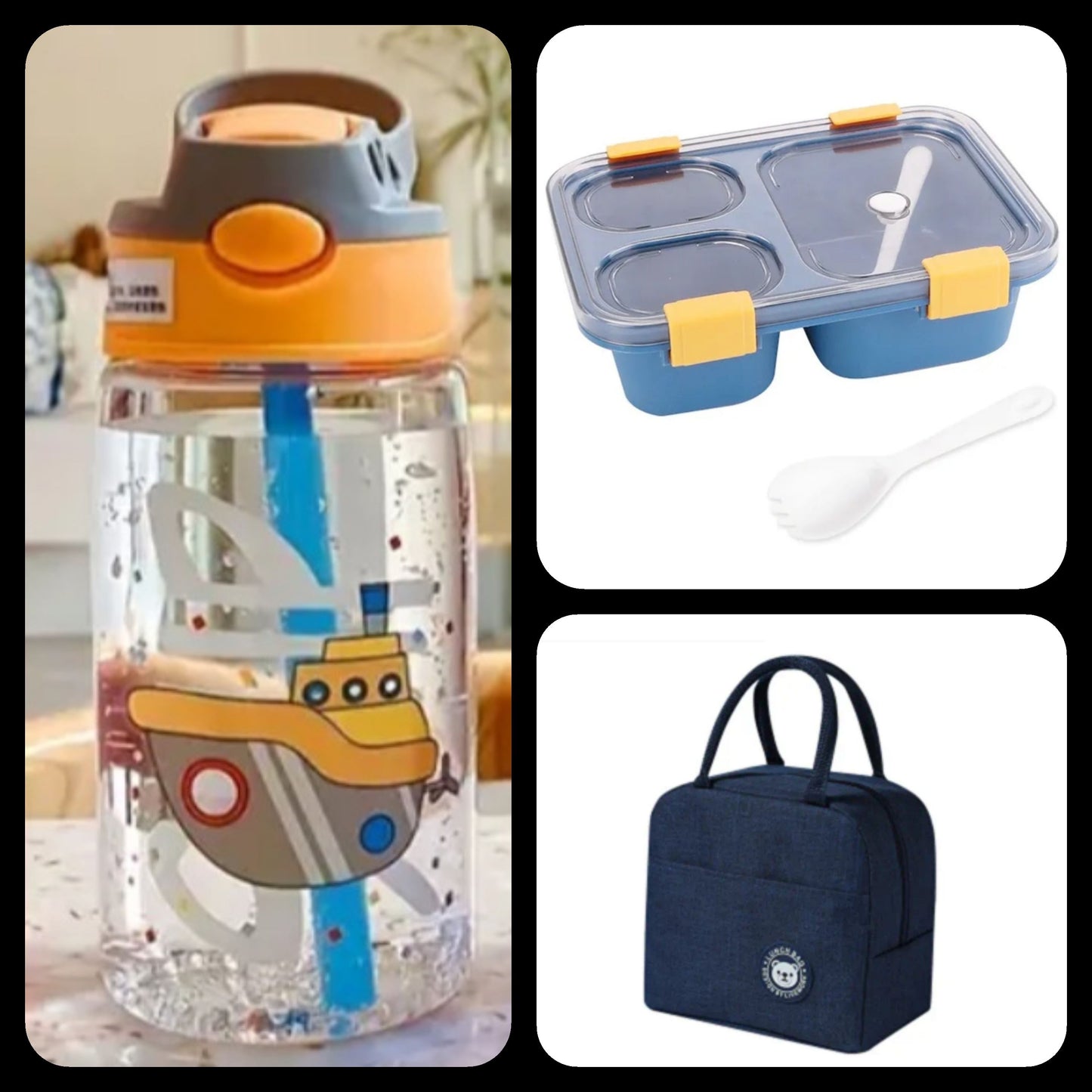 3pcs Lunchbox Set for Kids