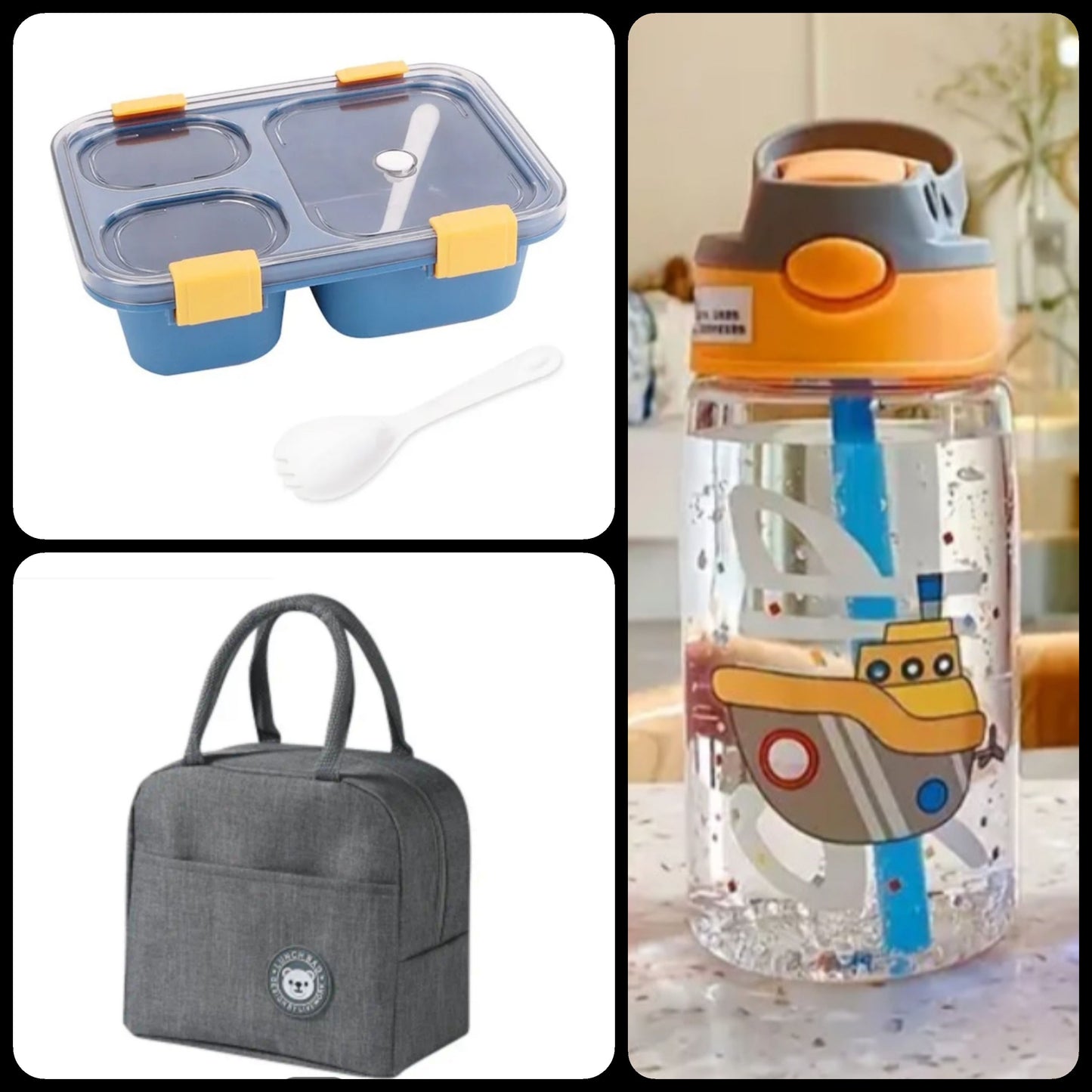 3pcs Lunchbox Set for Kids