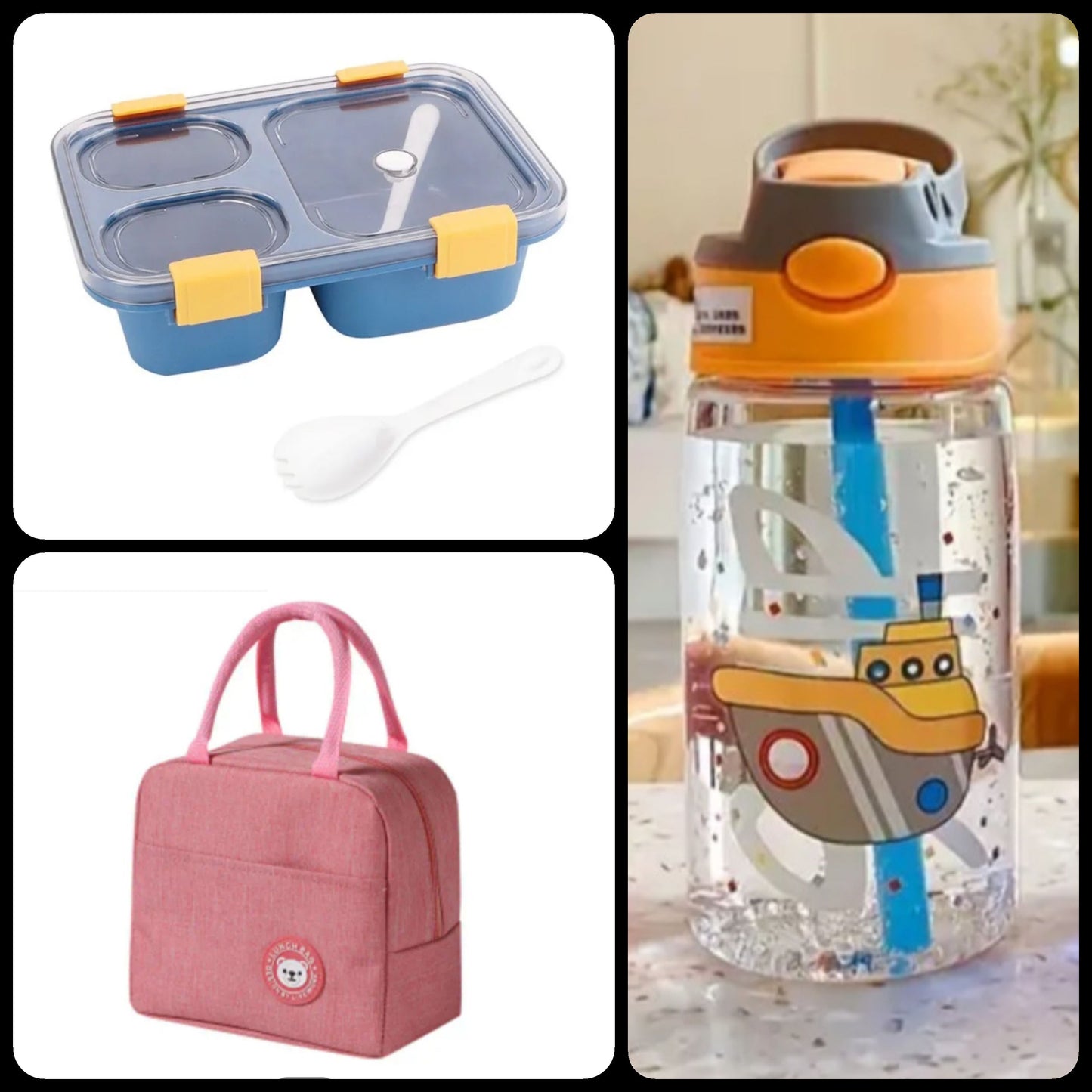 3pcs Lunchbox Set for Kids