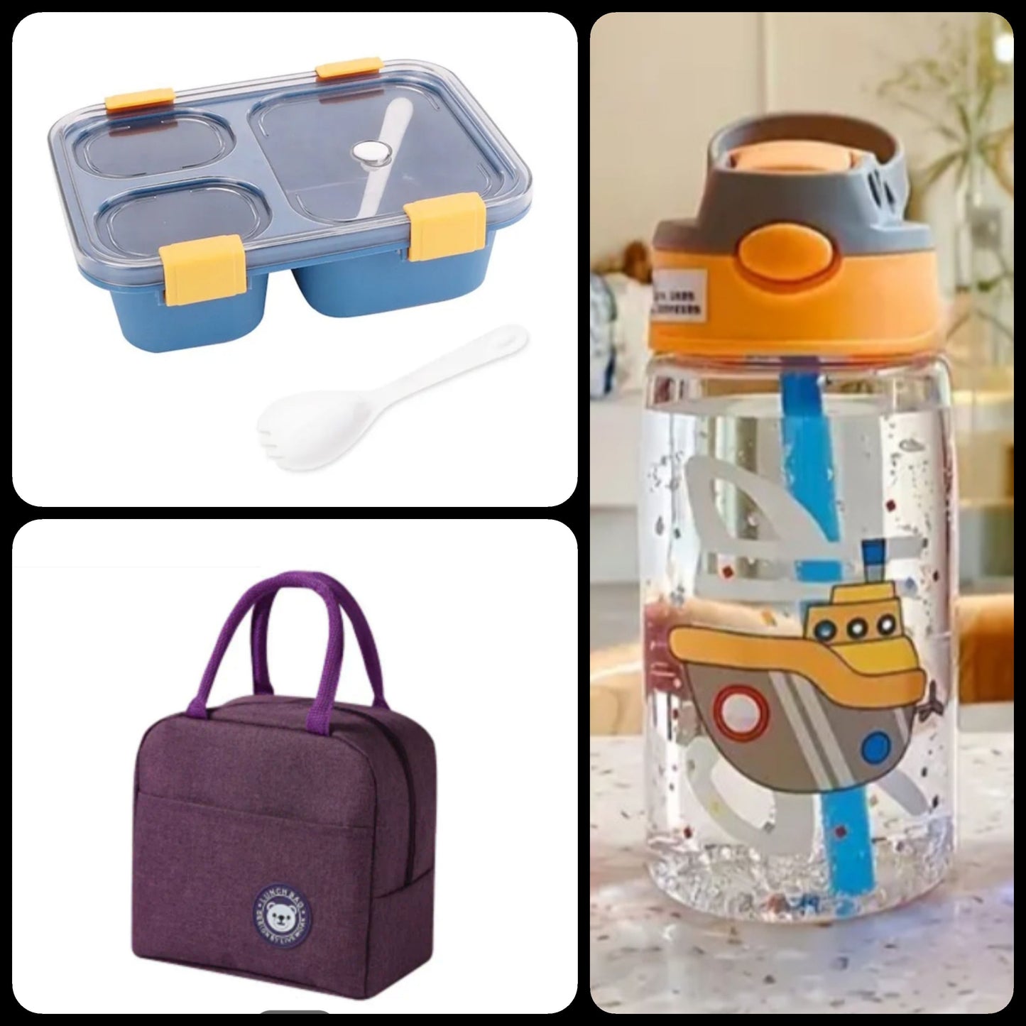 3pcs Lunchbox Set for Kids