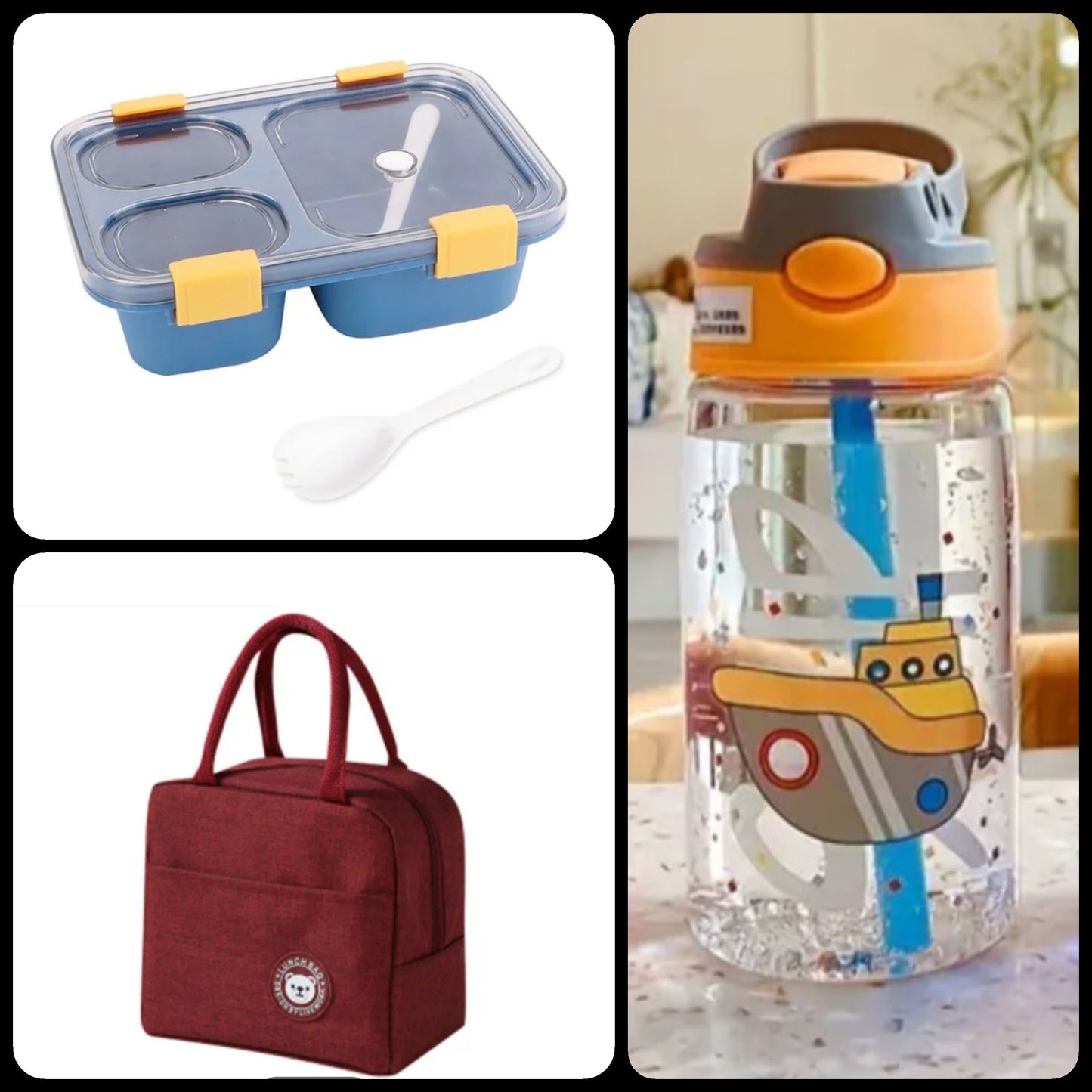 3pcs Lunchbox Set for Kids