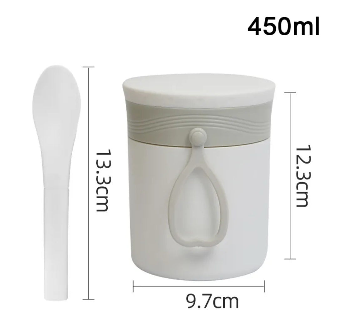 450ml Portable Hot Food Flask Thermos Insulated Stainless Steel For Kids, Adults School Office Picnic