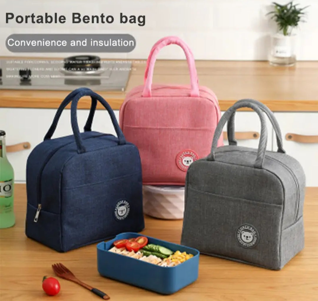 Portable Lunch Box Bag, Insulated Thick Aluminium Foil bag for kids or adults