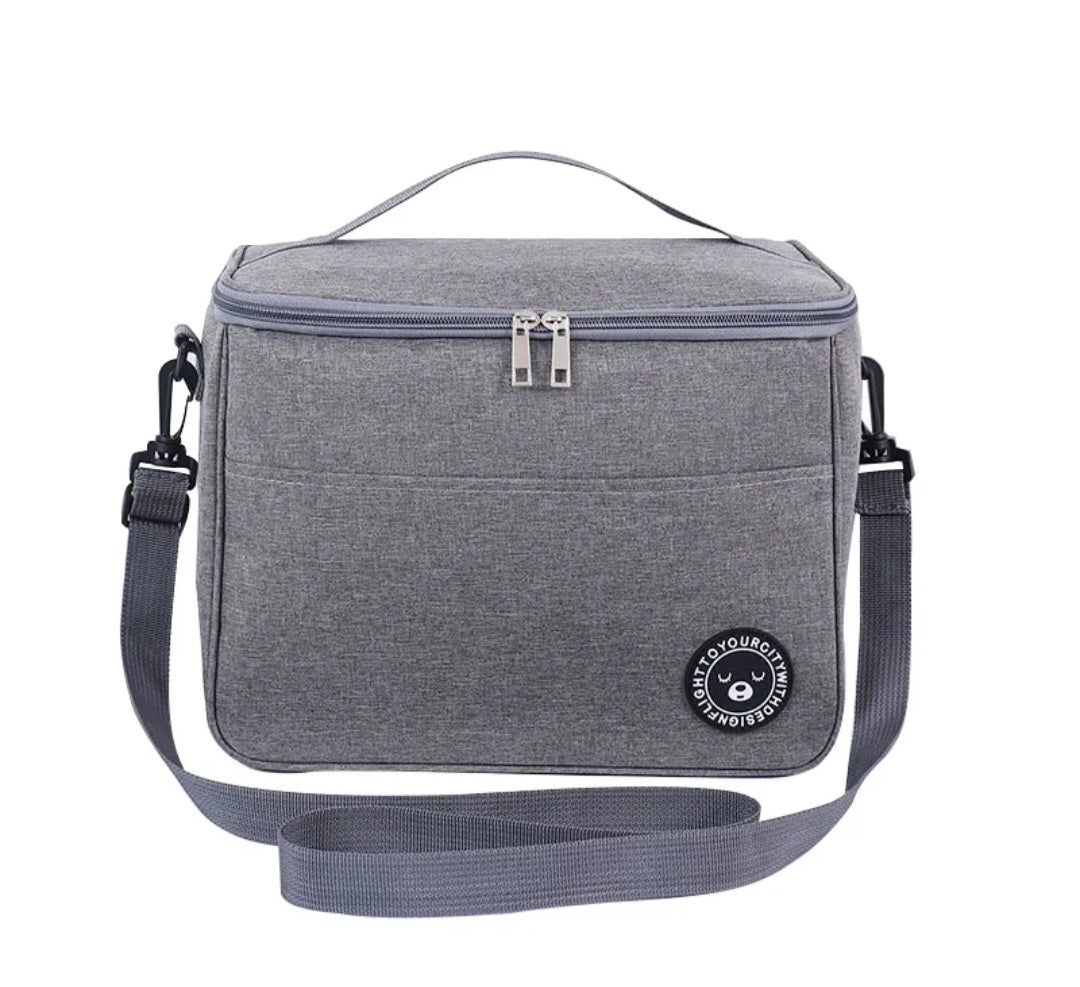 Portable Thermal Lunchbag Durable Waterproof Office Cooler Lunchbag with Shoulder Strap Lunch Bag/Picnic Bag for Adults