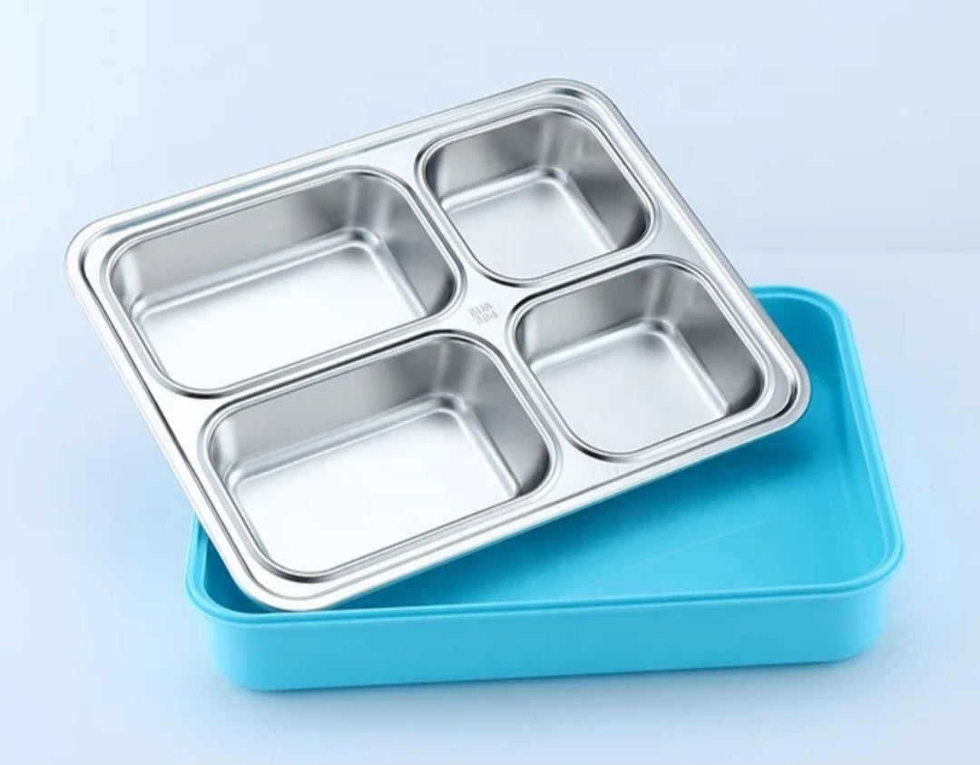 Leakproof Stainless Steel Bento Lunch Box for Kids and Adults