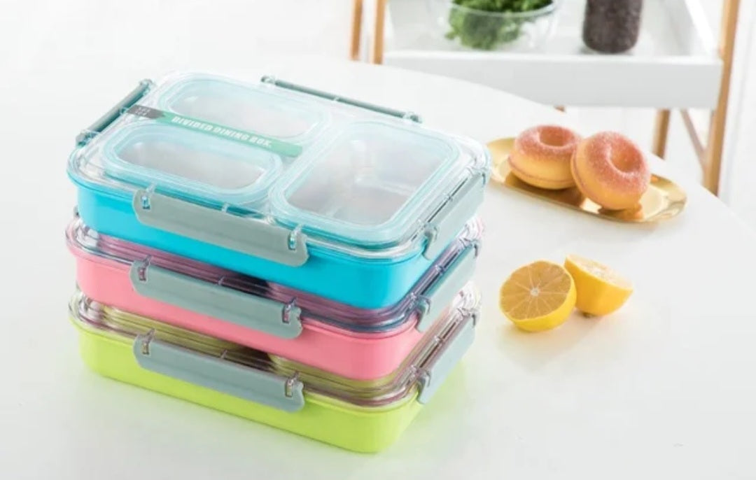 Leakproof Stainless Steel Bento Lunch Box for Kids and Adults