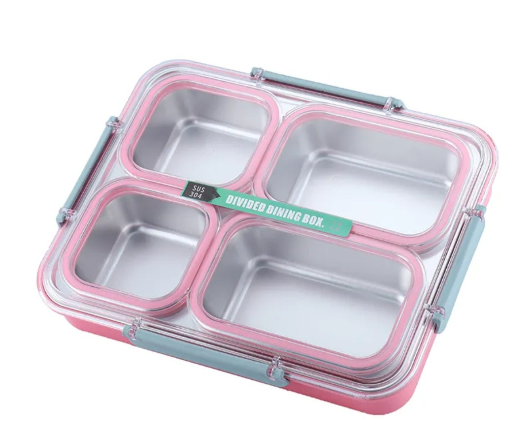 Leakproof Stainless Steel Bento Lunch Box for Kids and Adults