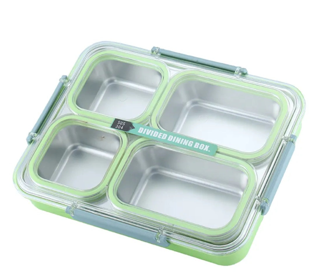 Leakproof Stainless Steel Bento Lunch Box for Kids and Adults